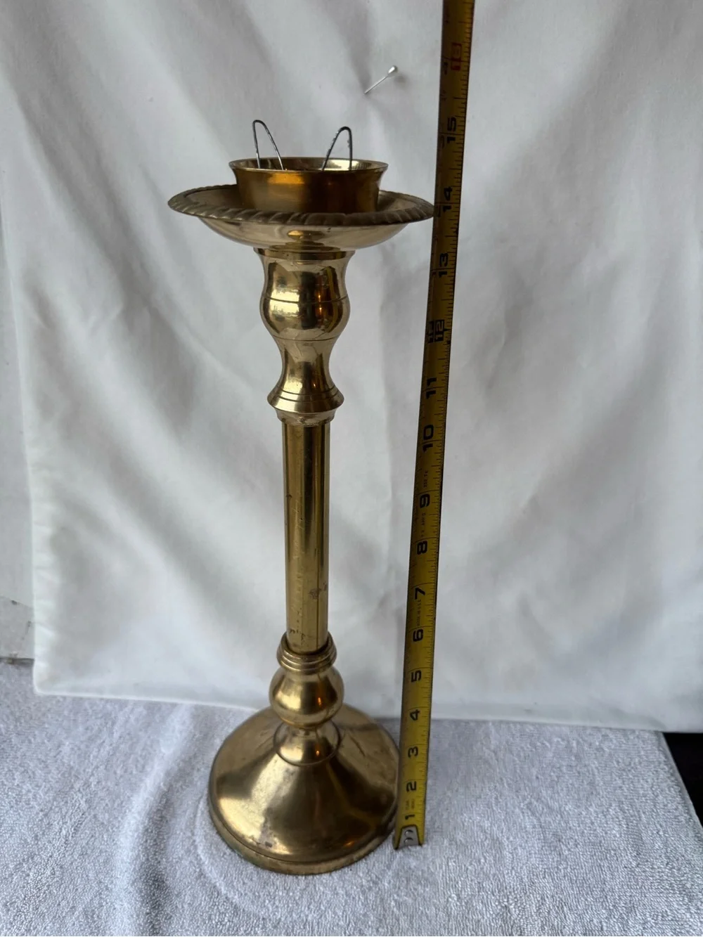 Brass Candle Holder Stand - Gold